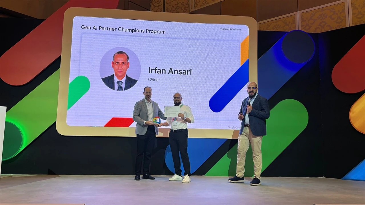 Irfan Ansari recognised as a Google Cloud Gen AI Partner Champion
