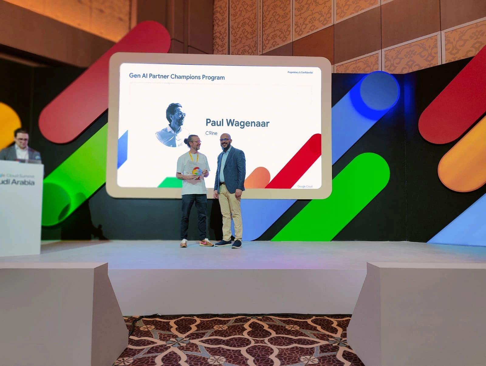 Paul Wagenaar recognised as a Google Cloud Gen AI Partner Champion
